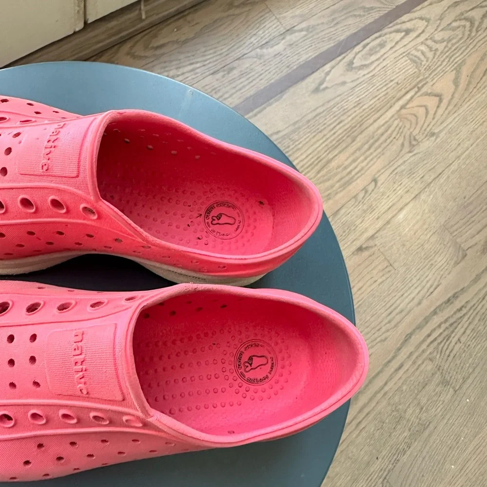 Native Pink Water‎ Shoes Lightweight Perforated Design
